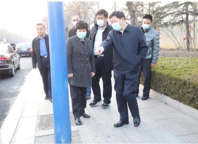 济南市莱芜区人民政府 区直信息 区领导调研城市管理工作