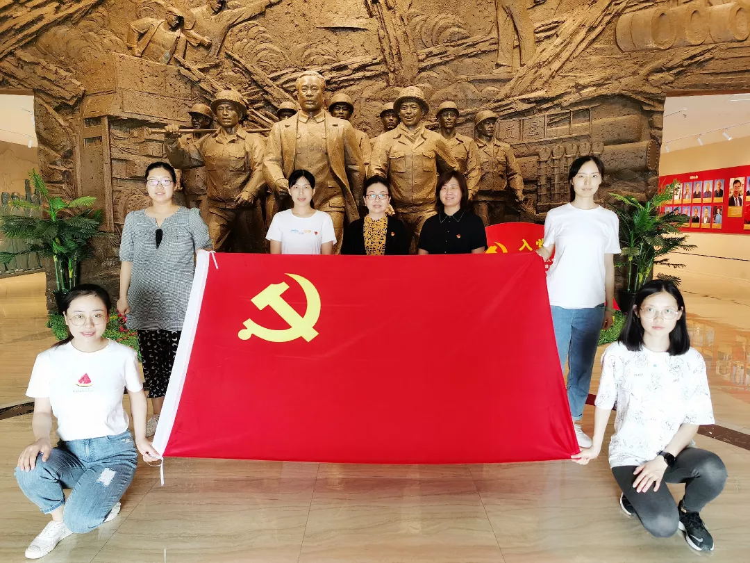 建党99周年简单绘画,庆祝建党100周年手绘画 莱芜区实验幼儿园党支部庆祝建党99周年泰钢精神展馆主题教育活动