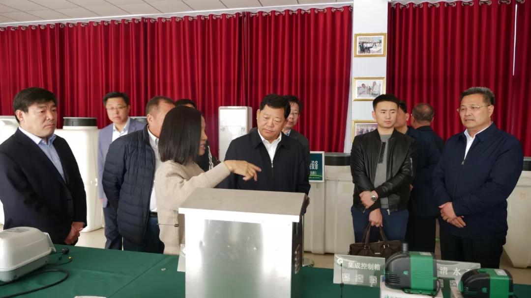 莱芜区委书记朱云生到企业走访调研