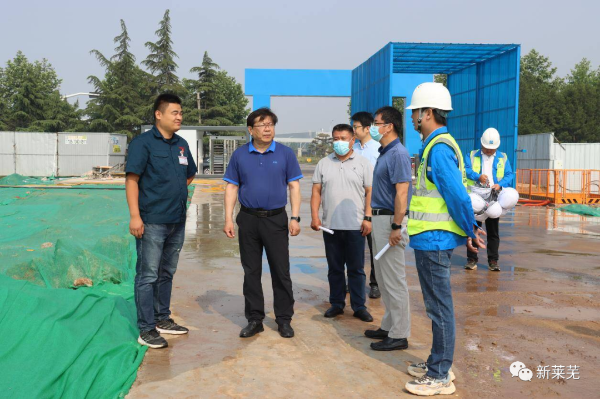 高学常带队调研督导重工产业城项目建设