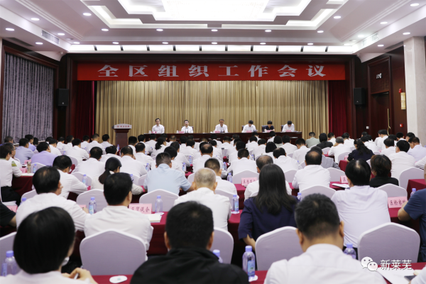 全区组织工作会议召开