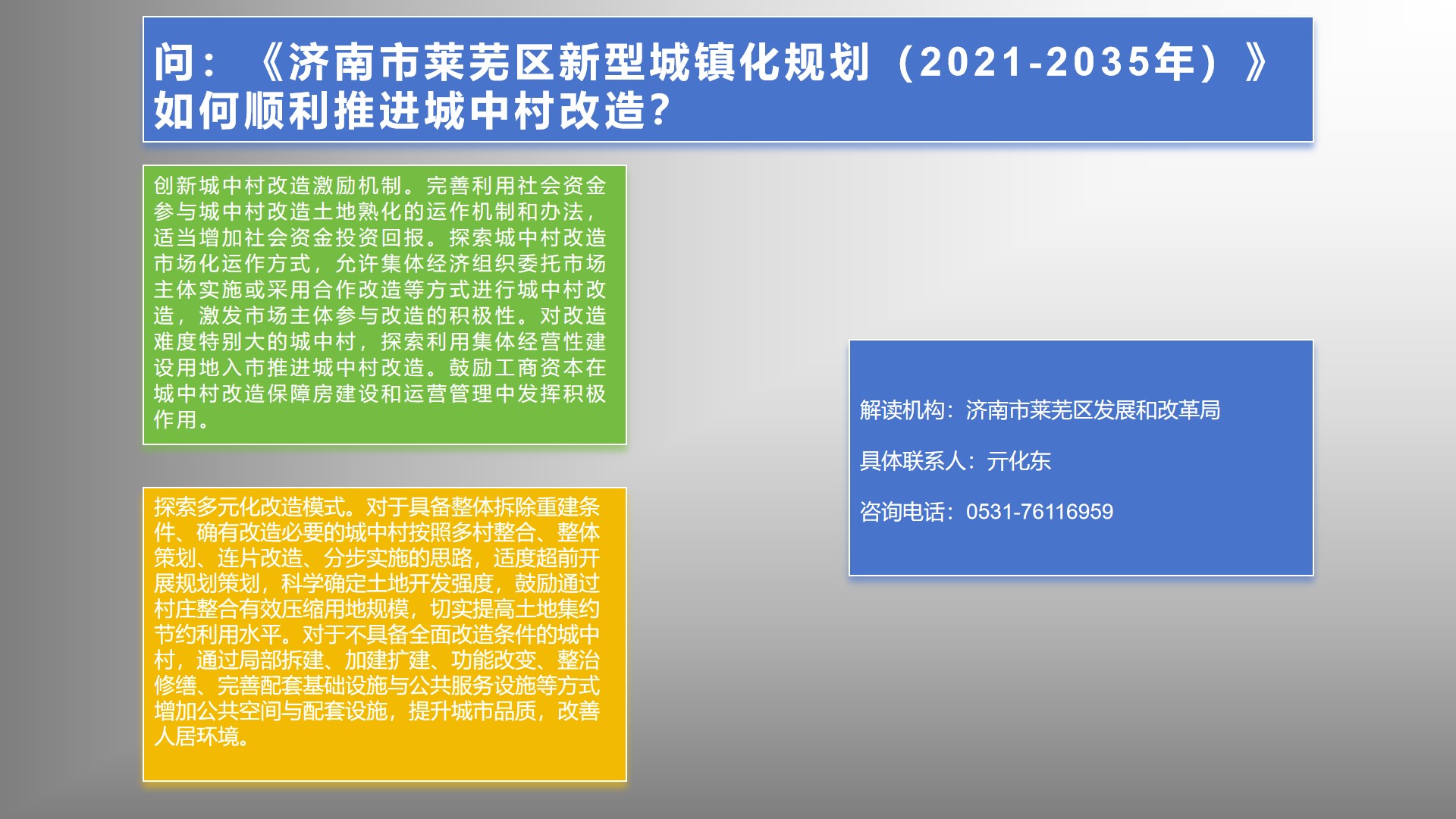 政策问答：《济南市莱芜区新型城镇化规划（2021-2035年）》如何顺利推进城中村改造？.jpg
