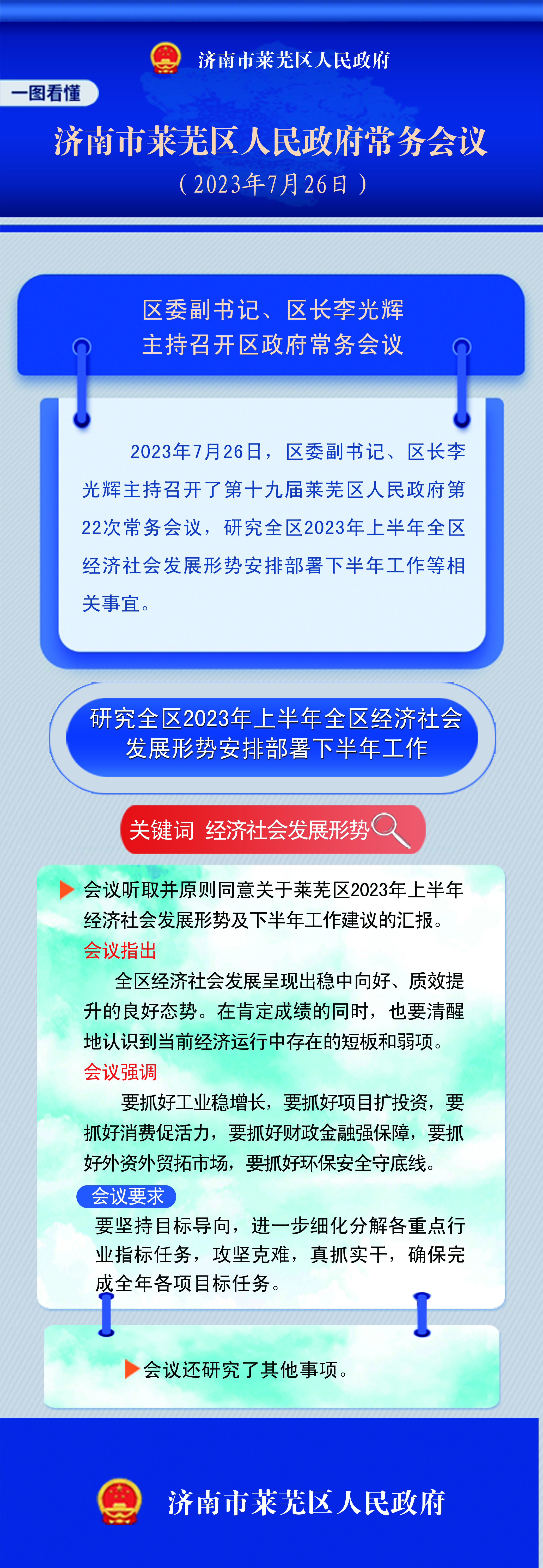 一图看懂｜2023年7月26日李光辉主持召开区政府常务会议.jpg